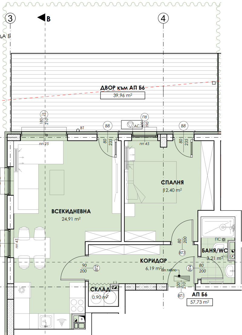 Продава 2-СТАЕН, гр. Пловдив, Южен, снимка 4 - Апартаменти - 52822892