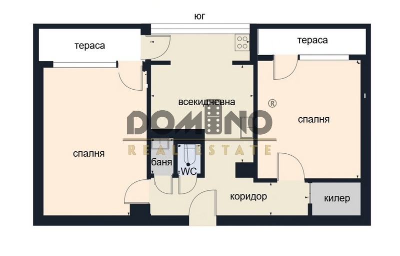 Продава 3-СТАЕН, гр. София, Хаджи Димитър, снимка 13 - Апартаменти - 53798326
