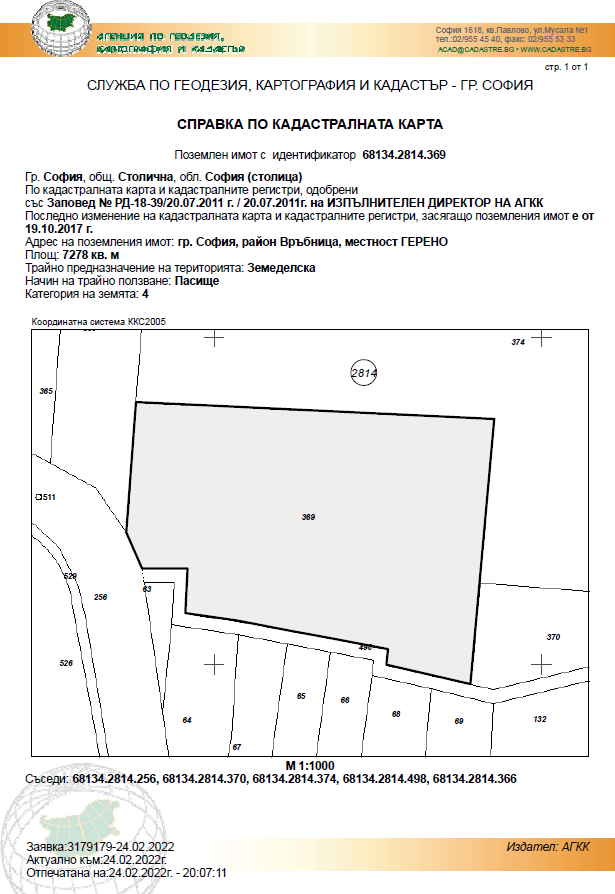 Продава ПАРЦЕЛ, гр. София, Обеля 2, снимка 2 - Парцели - 48373496