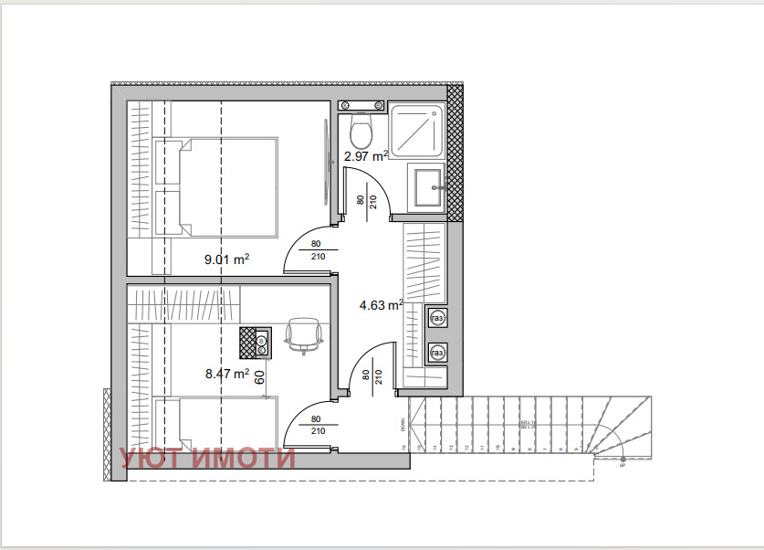 Продава 4-СТАЕН, гр. София, Кръстова вада, снимка 5 - Апартаменти - 55787462