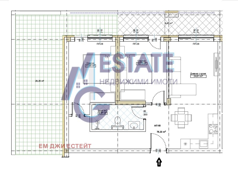 Продава 3-СТАЕН, област Бургас, гр. Китен • 152000 € / 297286.16 лв. • 34087419 1