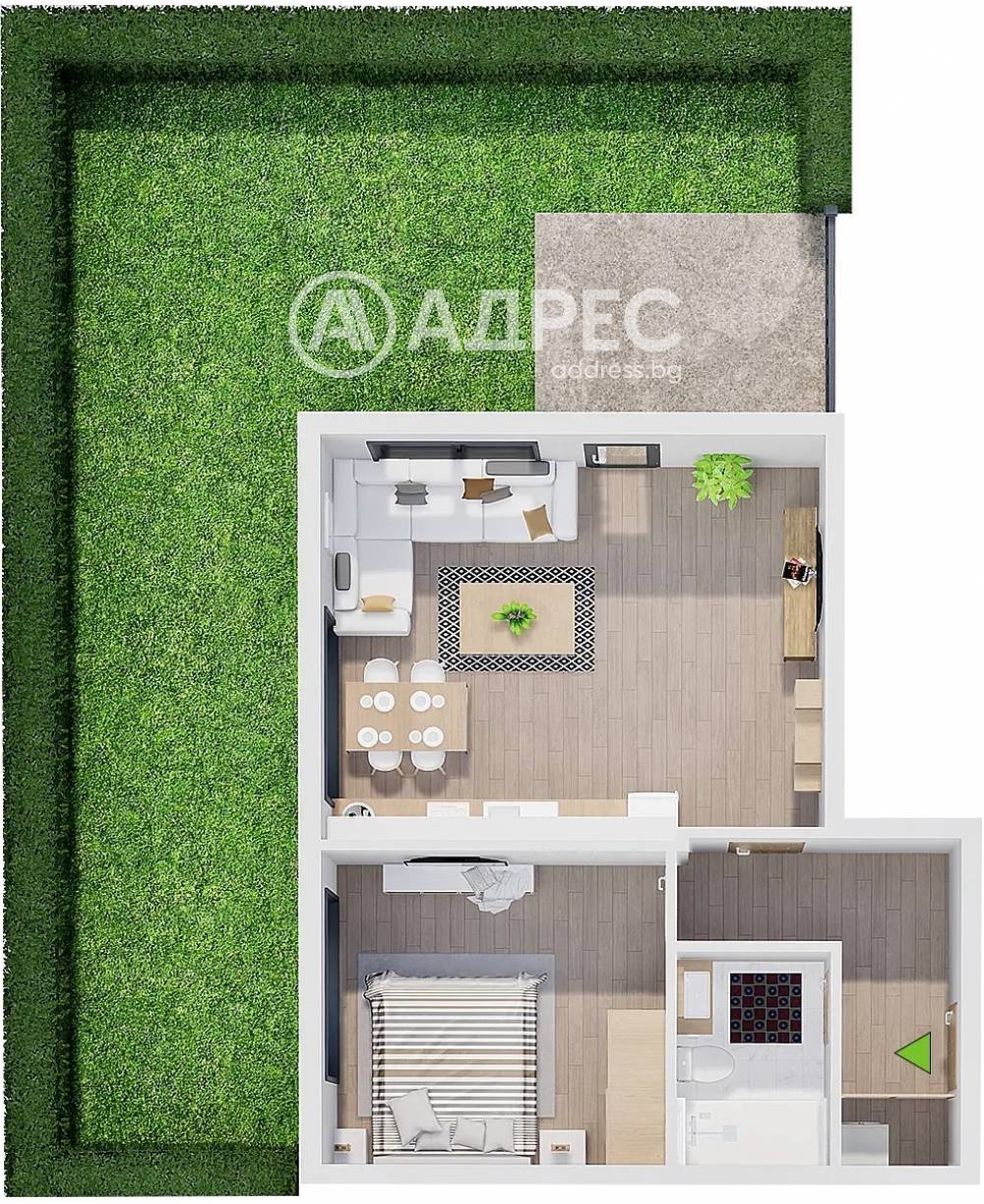 Продава 2-СТАЕН, гр. Пловдив, Прослав, снимка 2 - Апартаменти - 53887253