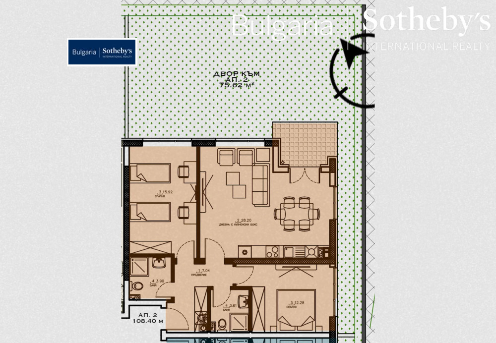 Продава 3-СТАЕН, гр. София, Малинова долина, снимка 5 - Апартаменти - 54074280