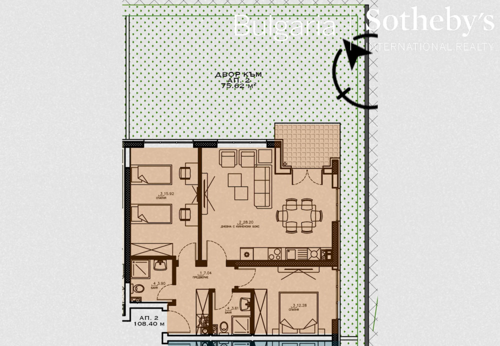 Продава 3-СТАЕН, гр. София, Малинова долина, снимка 6 - Апартаменти - 54074280