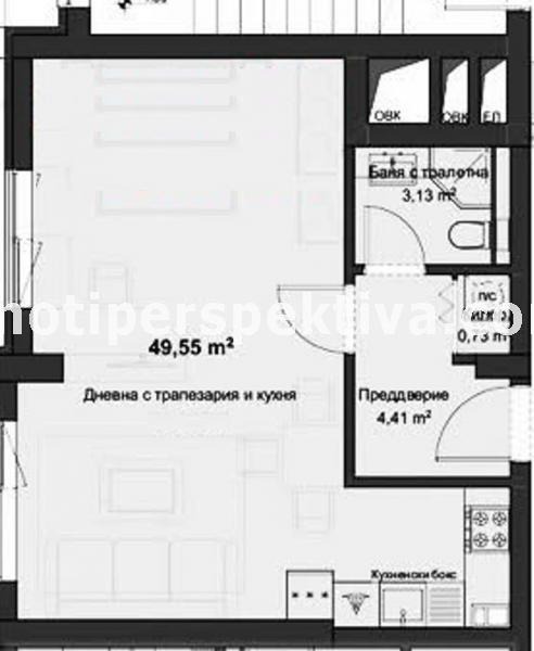 Продава 1-СТАЕН, гр. Пловдив, Кючук Париж, снимка 1 - Aпартаменти - 48596826