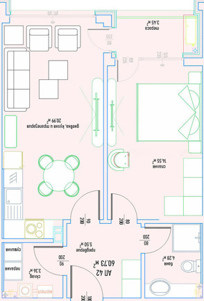 Продава  2-стаен град София , Малинова долина , 75 кв.м | 60819179 - изображение [5]