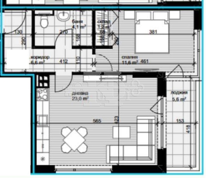 Продава  2-стаен, град Варна, Аспарухово •  112 300 € • ID 70154381 — holmes.bg - [1] 