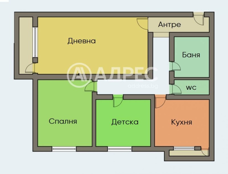 Продава 3-СТАЕН, гр. София, Илинден, снимка 2 - Aпартаменти - 47339671