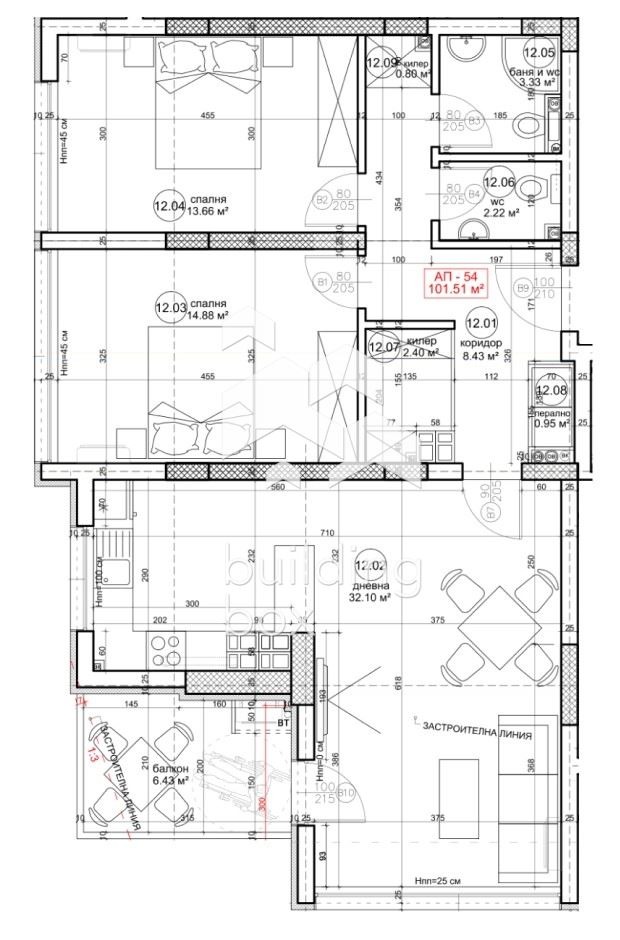 Продава 3-СТАЕН, гр. Варна, Възраждане 4, снимка 2 - Апартаменти - 53531242