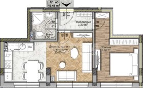 2-СТАЕН, 56 m2