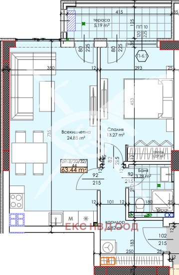 Продава 2-СТАЕН, гр. Пловдив, Тракия, снимка 1 - Aпартаменти - 49030898