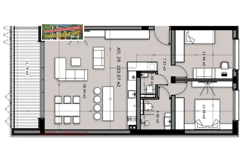 Продава  2-стаен град Монтана , в.з. Запад , 85 кв.м | 76305372 - изображение [3]