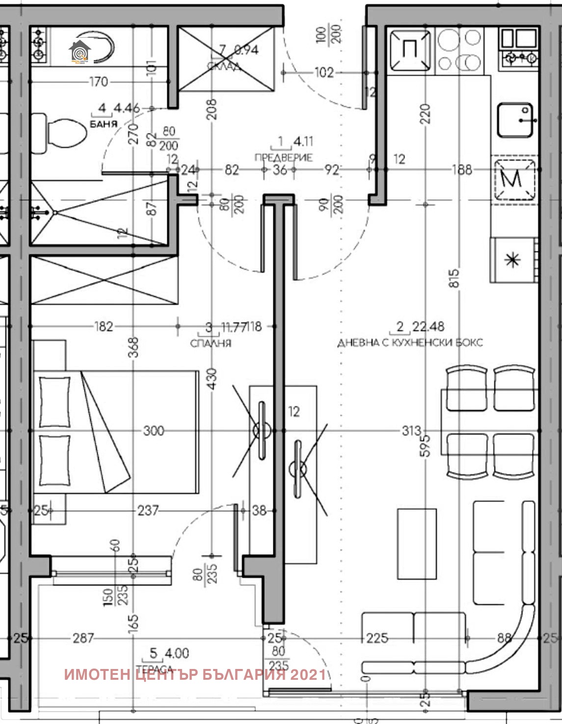 Продава 2-СТАЕН, гр. София, Малинова долина, снимка 4 - Апартаменти - 56213901