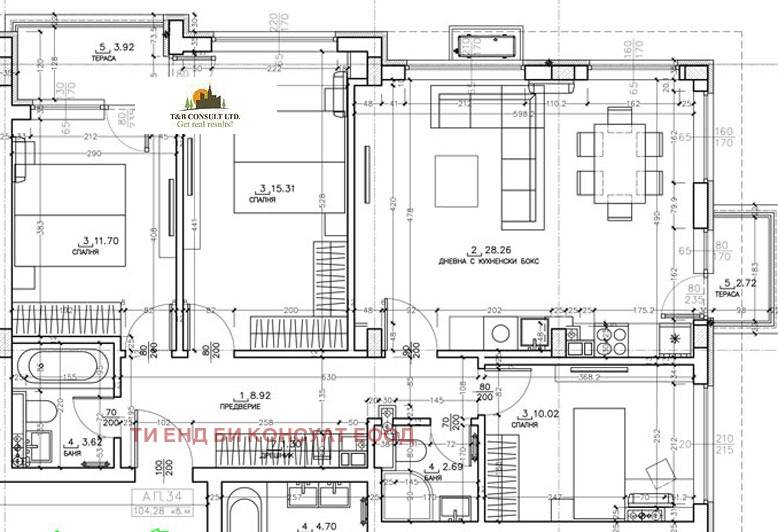 Na prodej  3 ložnice Sofia , Malinova dolina , 126 m2 | 16417067 - obraz [6]