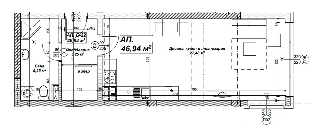 Продава 1-СТАЕН, гр. София, Дружба 2, снимка 2 - Апартаменти - 56002076