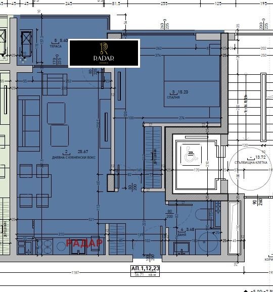 À vendre  1 chambre Sofia , Malinova dolina , 64 m² | 42672646