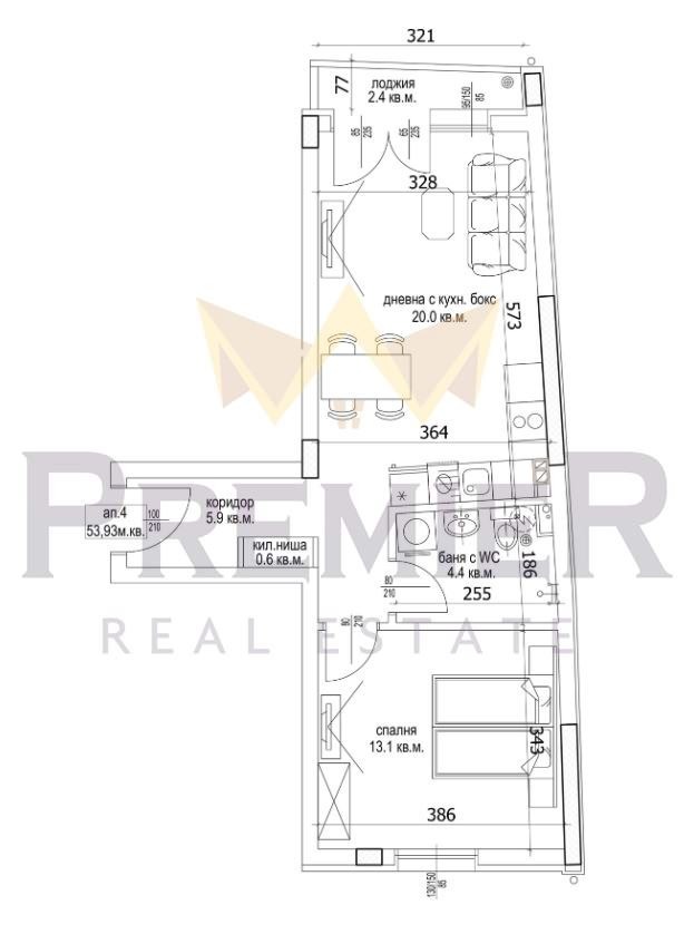 Продава  2-стаен град Варна , Цветен квартал , 63 кв.м | 20504867 - изображение [6]