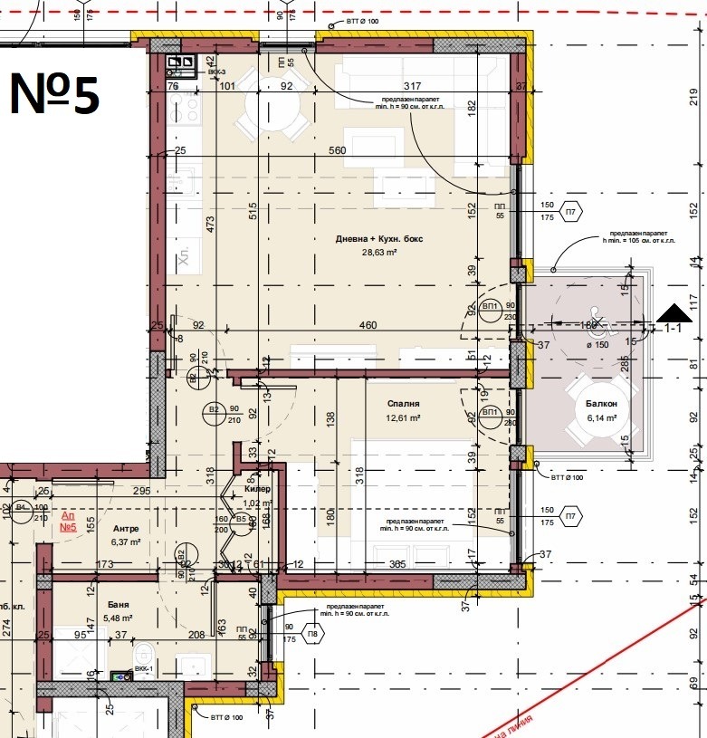 Продава 2-СТАЕН, гр. Варна, к.к. Св.Св. Константин и Елена, снимка 8 - Апартаменти - 53811291