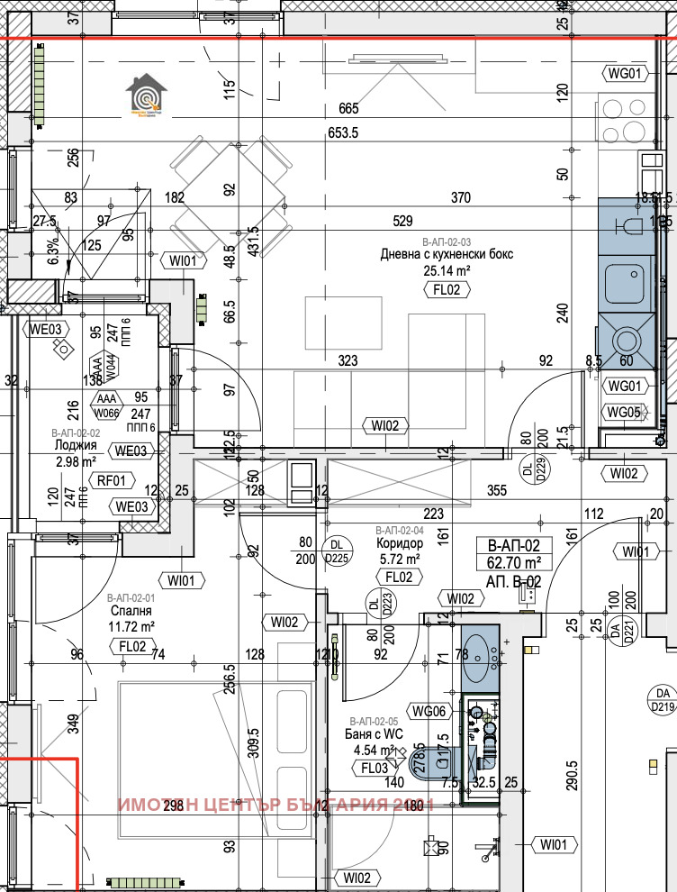 À venda  1 quarto Sofia , Mladost 2 , 79 m² | 69694125