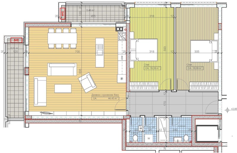 Продава 3-СТАЕН, гр. София, Бояна, снимка 1 - Aпартаменти - 49560308