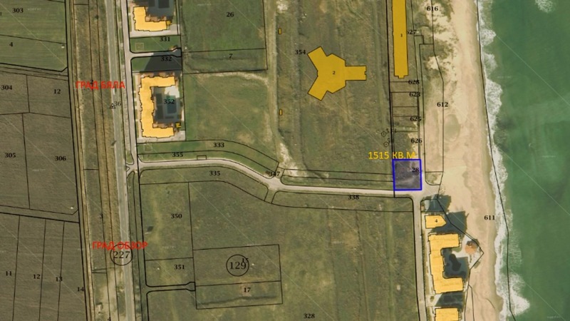 Продава ПАРЦЕЛ, гр. Обзор, област Бургас, снимка 2 - Парцели - 52647999