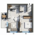Продава  2-стаен град Пловдив , Беломорски , 64 кв.м | 32914508 - изображение [2]