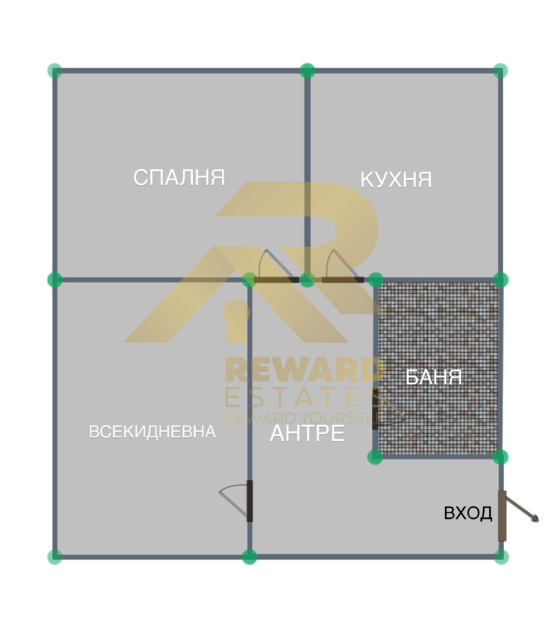 Продава 2-СТАЕН, гр. Перник, Изток, снимка 3 - Aпартаменти - 48754056