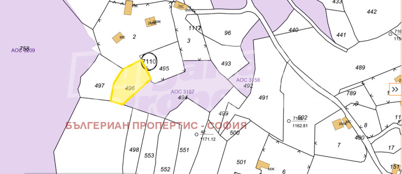 Продава ПАРЦЕЛ, гр. София, с. Железница, снимка 6 - Парцели - 52750229