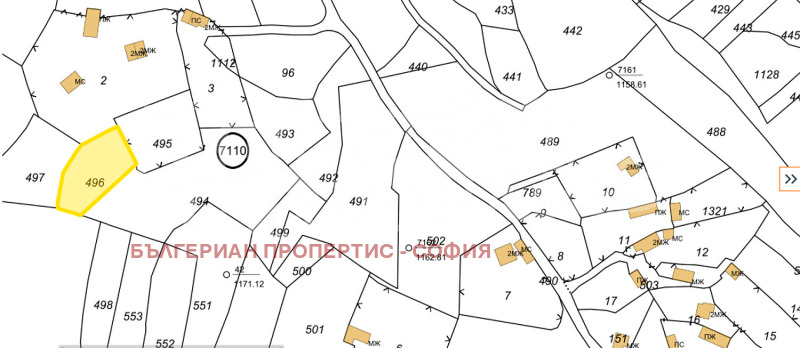 Продава ПАРЦЕЛ, гр. София, с. Железница, снимка 5 - Парцели - 52750229