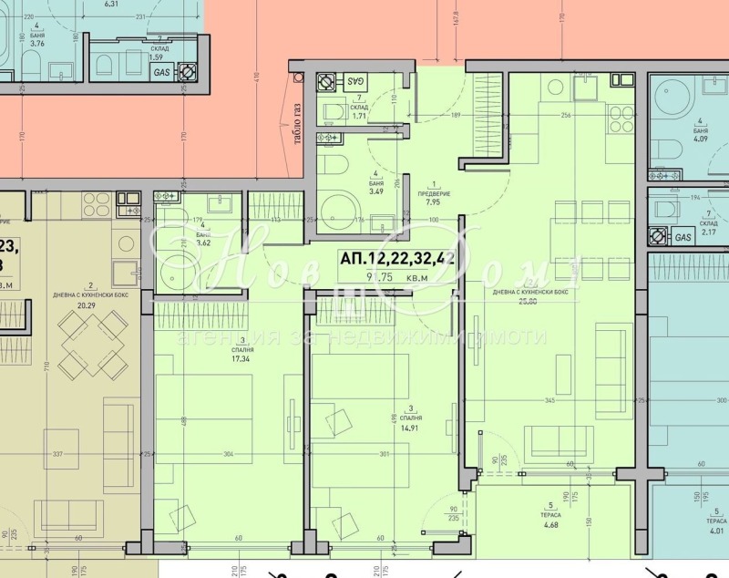 Продава  3-стаен град София , Малинова долина , 103 кв.м | 17381117 - изображение [10]