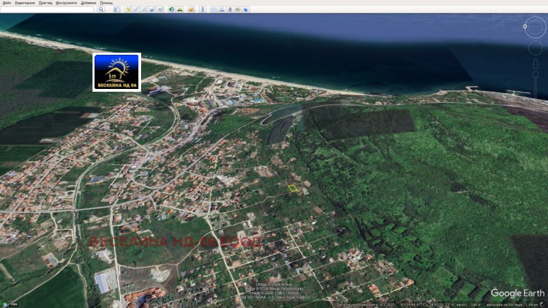 Продава ПАРЦЕЛ, с. Кранево, област Добрич, снимка 2 - Парцели - 53516454