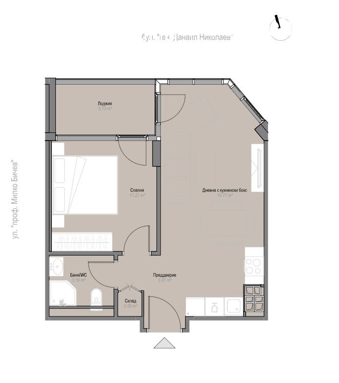 For Sale  1 bedroom Sofia , Oborishte , 61 sq.m | 11302570 - image [5]