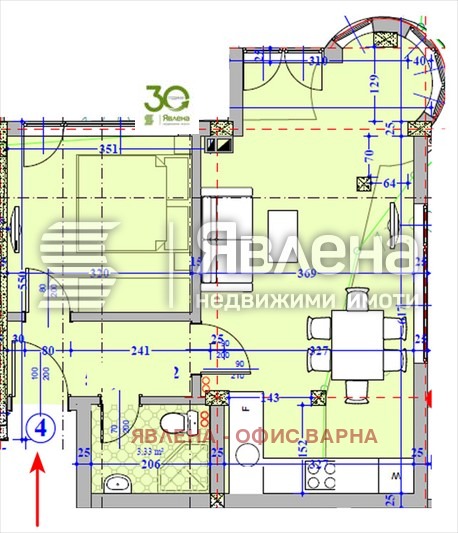 Продава 2-СТАЕН, с. Кранево, област Добрич, снимка 8 - Апартаменти - 55668818