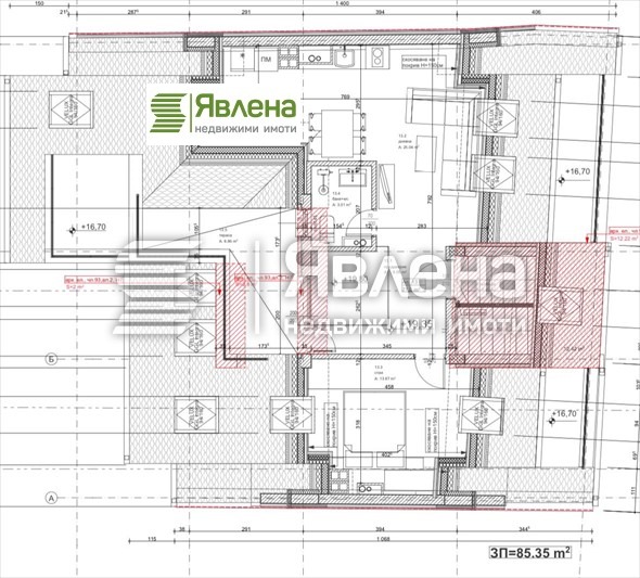 Zu verkaufen  2 Schlafzimmer Sofia , Zentar , 88 qm | 38018589 - Bild [2]