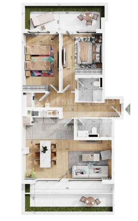 Продава 3-СТАЕН, гр. Пловдив, Тракия, снимка 6 - Апартаменти - 52396219