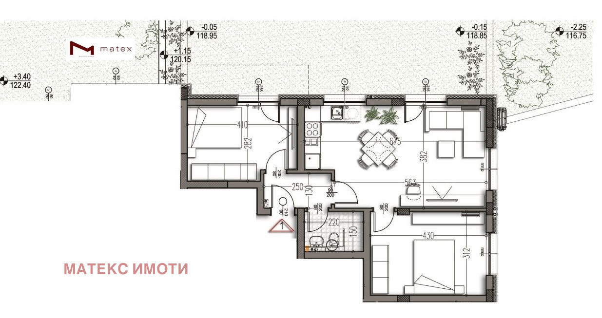 Продава 3-СТАЕН, гр. Варна, Изгрев, снимка 2 - Апартаменти - 50267383