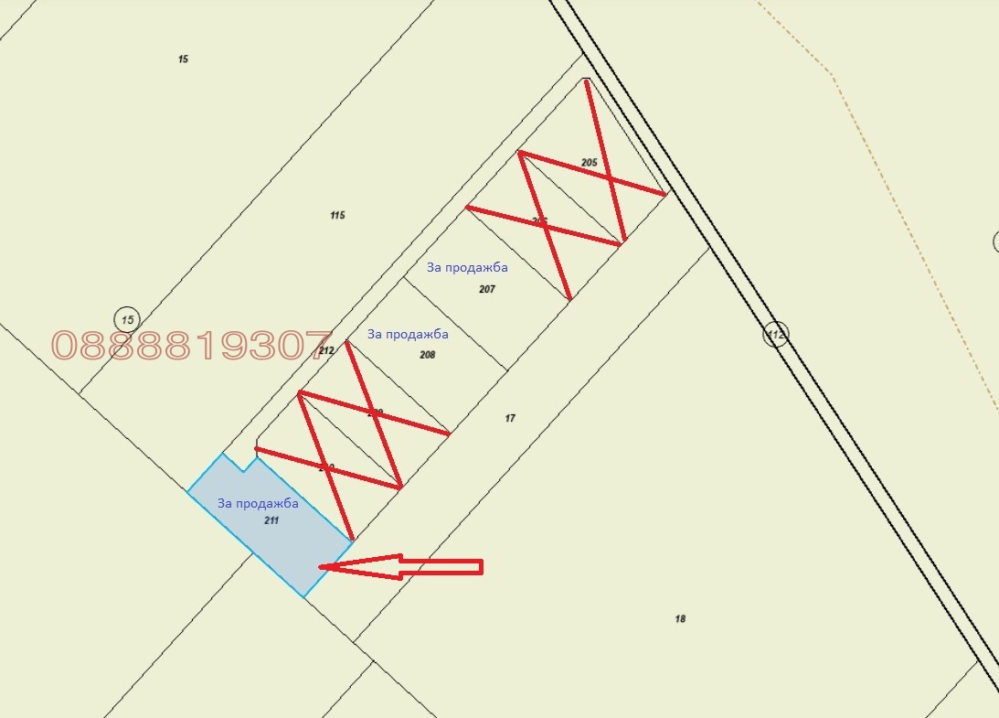 Продава ПАРЦЕЛ, с. Хераково, област София област