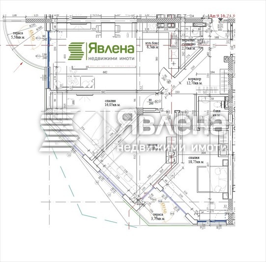 Продава  4-стаен, град София, Дружба 1 •  257 187 EUR • ID 62620043 — holmes.bg - [1] 