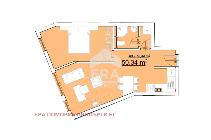 Продава 2-СТАЕН, с. Равда, област Бургас, снимка 3 - Aпартаменти - 48723358