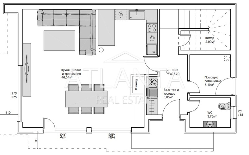 Продава КЪЩА, гр. Варна, к.к. Св.Св. Константин и Елена, снимка 3 - Къщи - 47127022