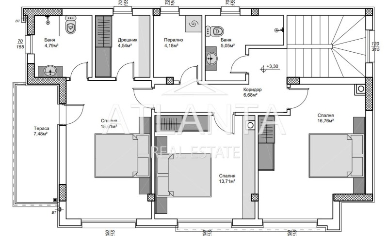 Till salu  Hus Varna , k.k. Sv.Sv. Konstantin i Elena , 186 kvm | 91962382 - bild [5]