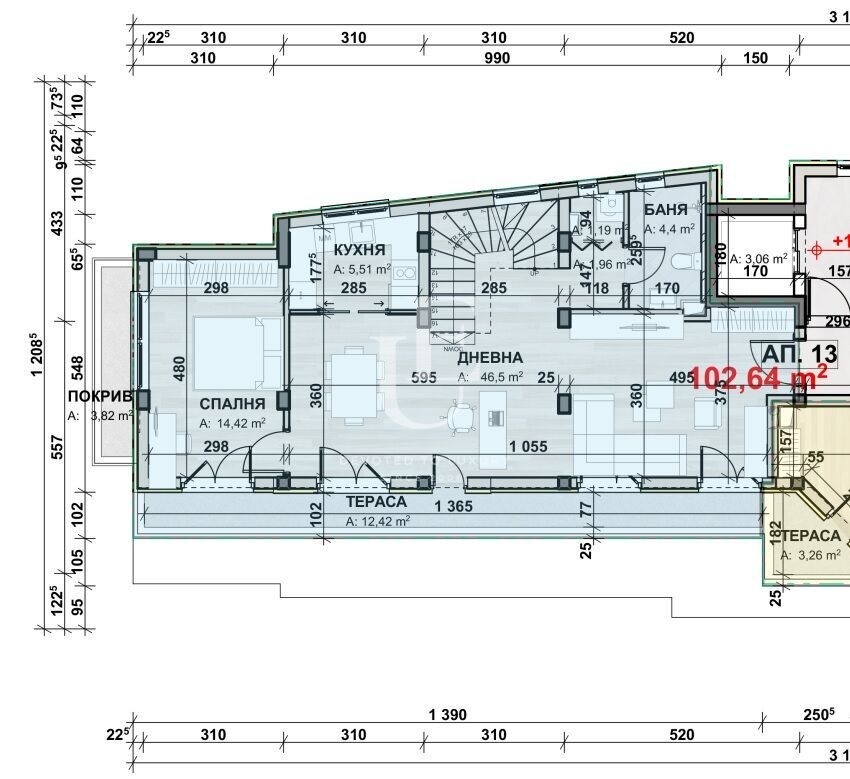 Продава 4-СТАЕН, гр. София, Манастирски ливади, снимка 4 - Апартаменти - 54732383