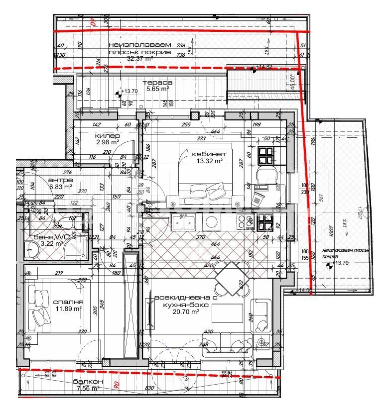 Na prodej  2 ložnice Varna , Kolchozen pazar , 138 m2 | 80353302 - obraz [4]