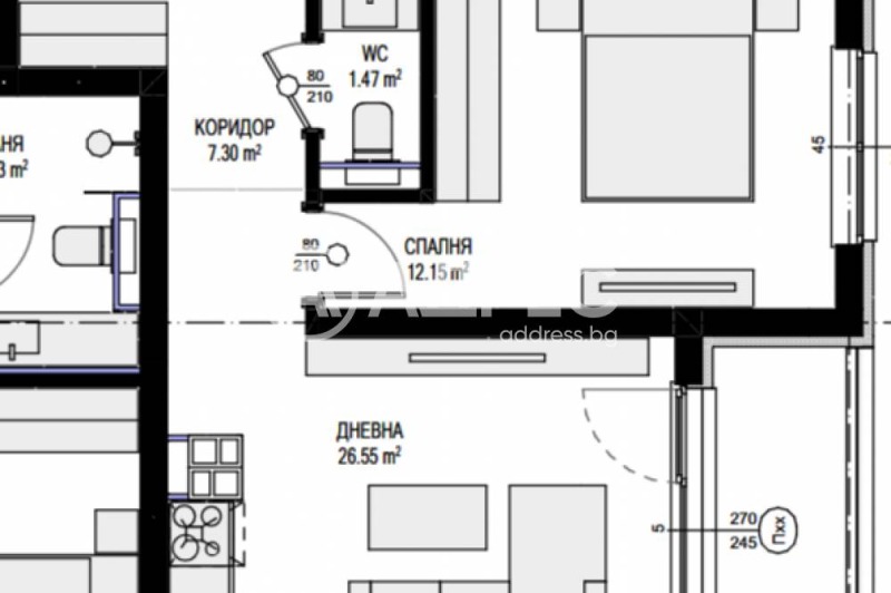 For Sale  2 bedroom Sofia , Ovcha kupel 2 , 103 sq.m | 17231344 - image [4]