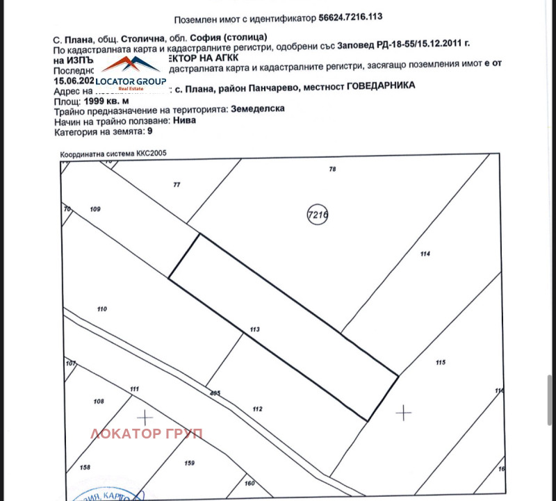 На продаж  Сюжет София , Плана , 25200 кв.м | 84138955 - зображення [6]