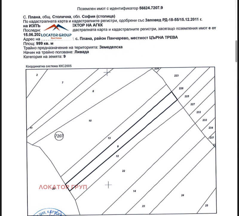 На продаж  Сюжет София , Плана , 25200 кв.м | 84138955 - зображення [11]
