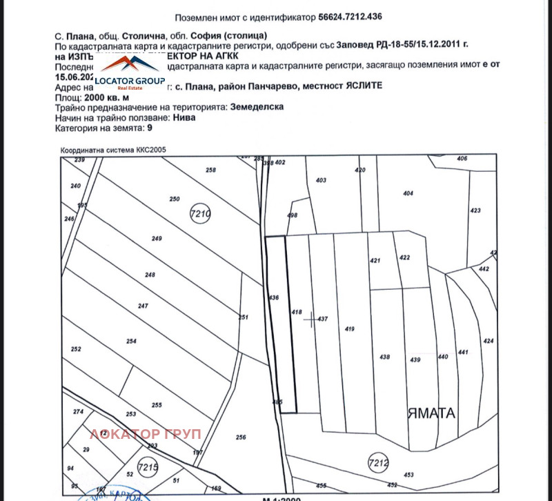 На продаж  Сюжет София , Плана , 25200 кв.м | 84138955 - зображення [15]