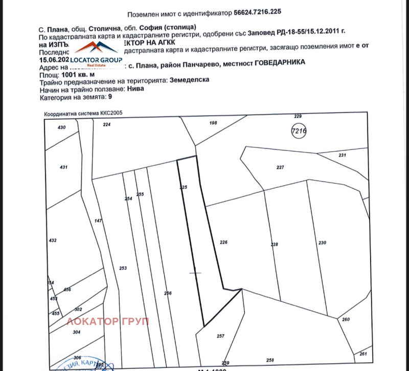 На продаж  Сюжет София , Плана , 25200 кв.м | 84138955 - зображення [4]