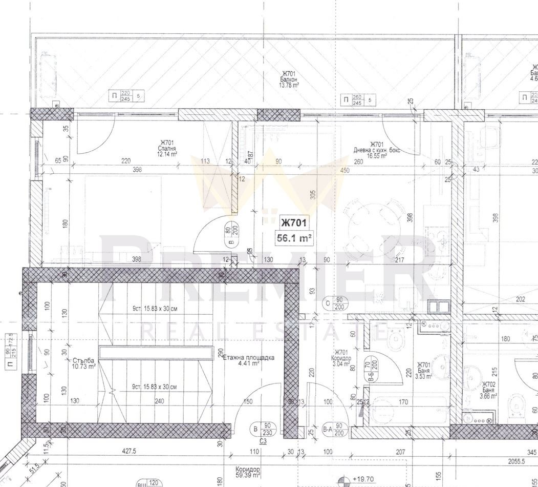 Продава 2-СТАЕН, гр. София, Полигона, снимка 13 - Апартаменти - 55834481