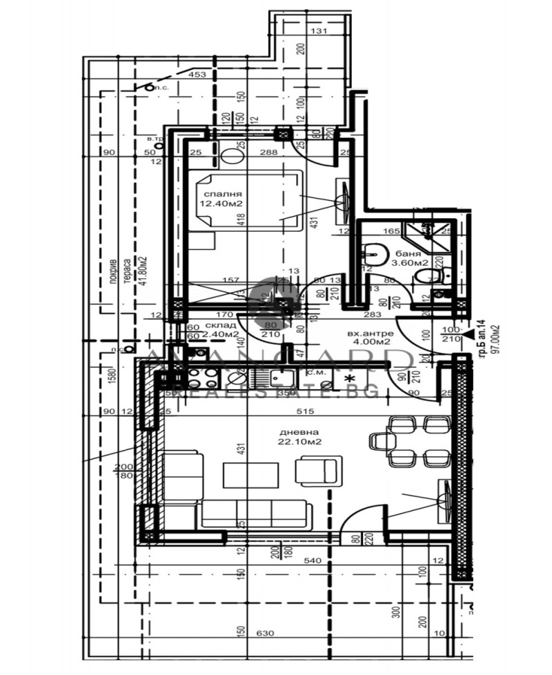 Продава 2-СТАЕН, гр. Пловдив, Беломорски, снимка 5 - Aпартаменти - 48667993